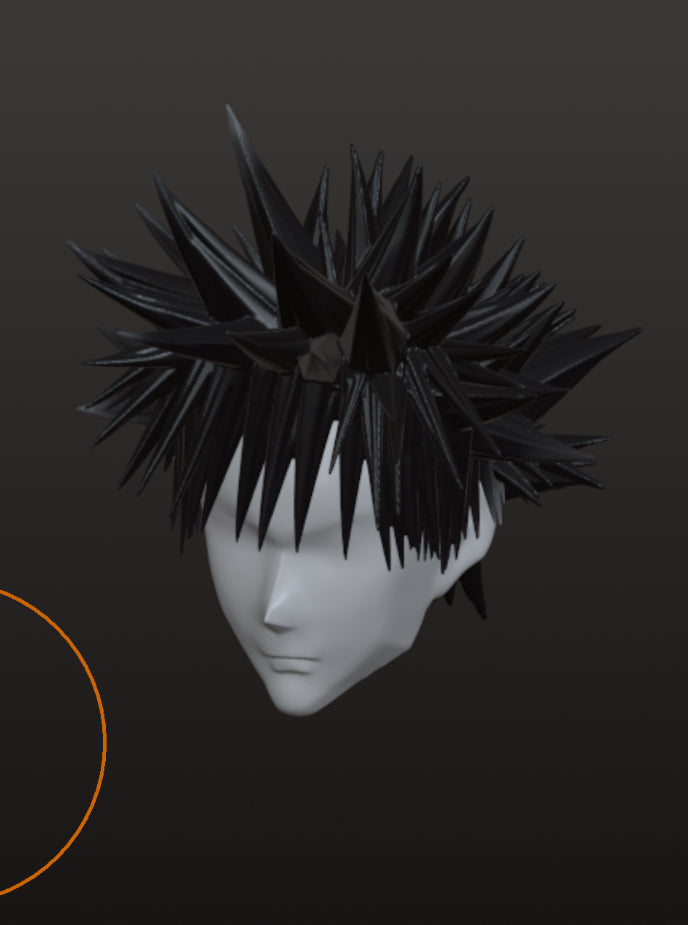 Potential Man Hair Sculpt
