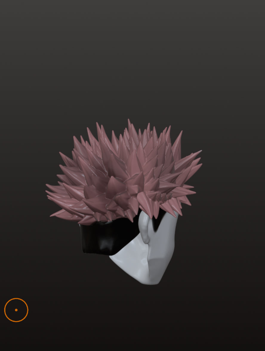 Windy Conversion Hair Sculpt (1/12th Scale)