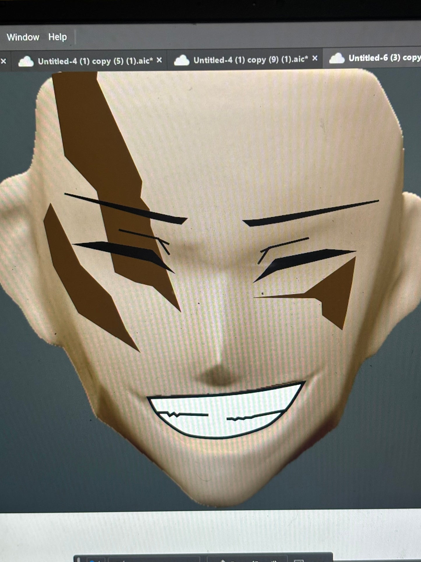 Potential Man Happy Scar
