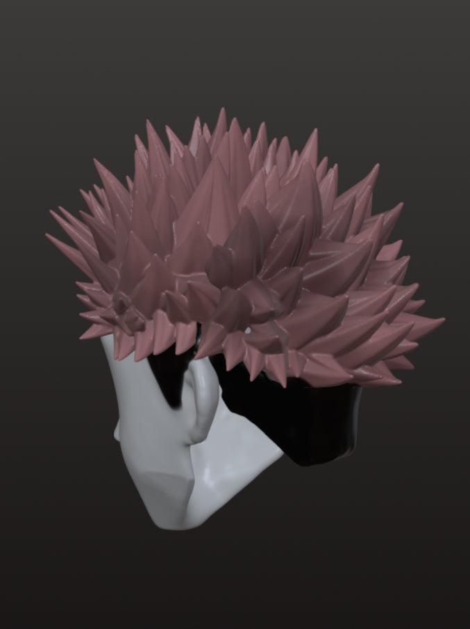 Windy Conversion Hair Sculpt (1/12th Scale)