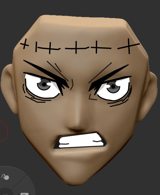 Curse User Angry Scar