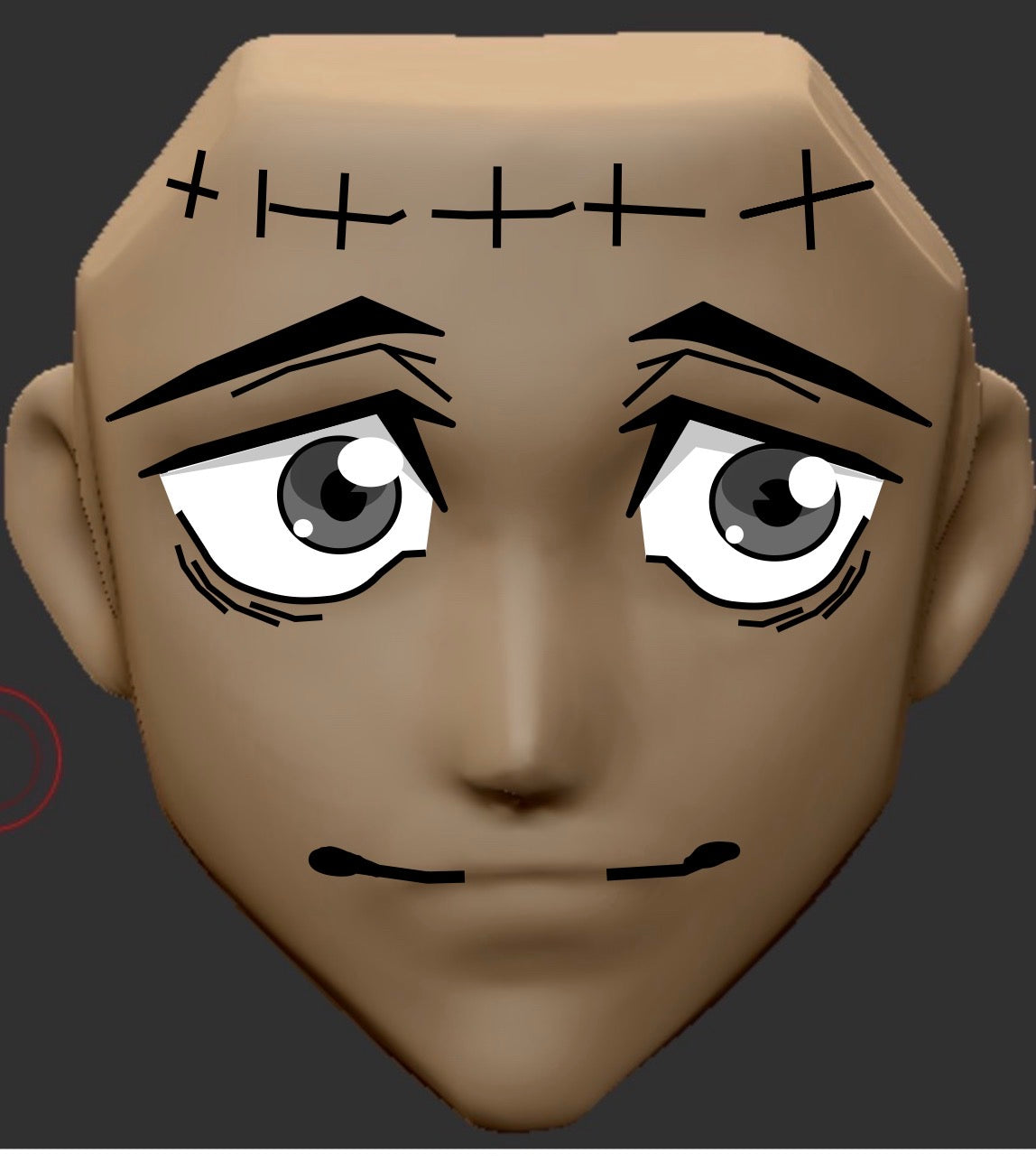 Curse User Cute Scar